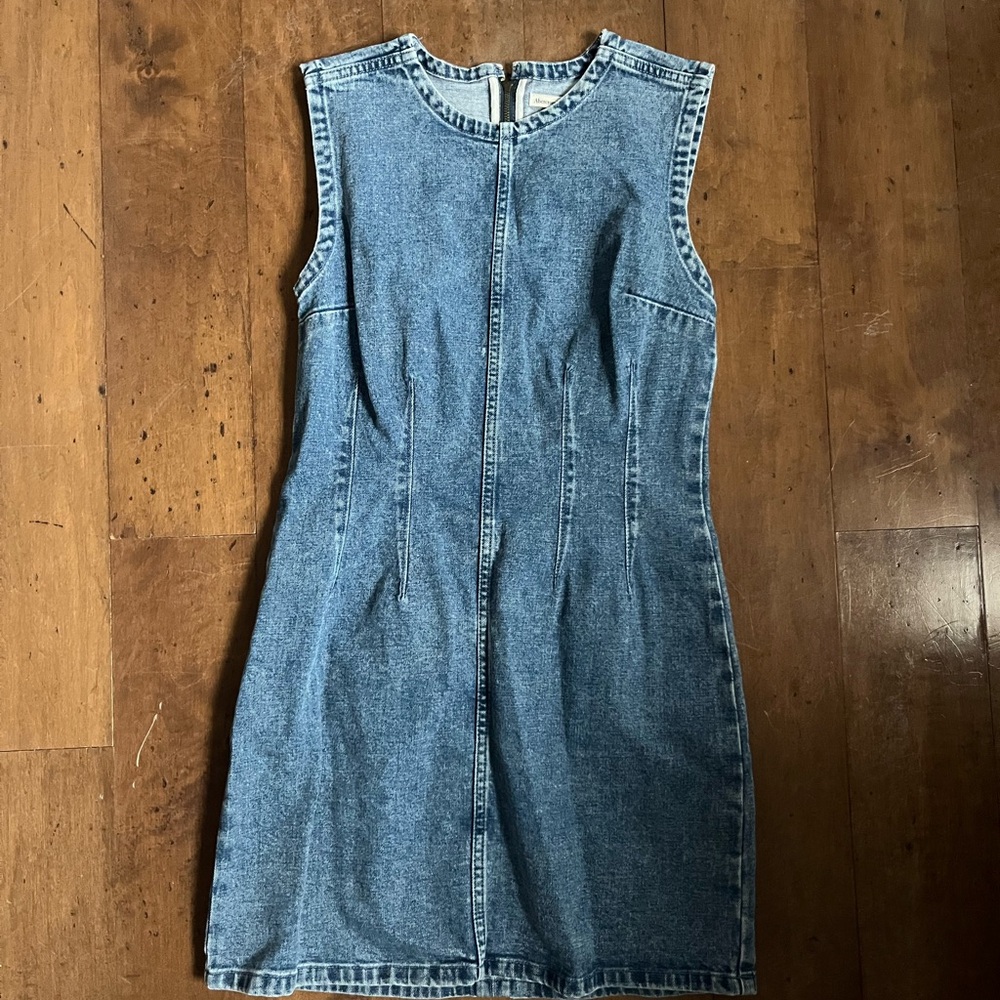 Abercrombie & Fitch Blue Denim Mini Dress